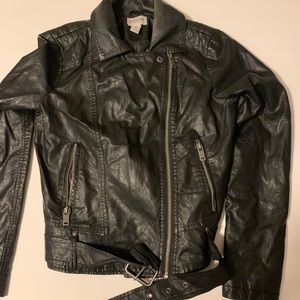 Women’s Arizona Jean Co Black Polyurethane Jacket